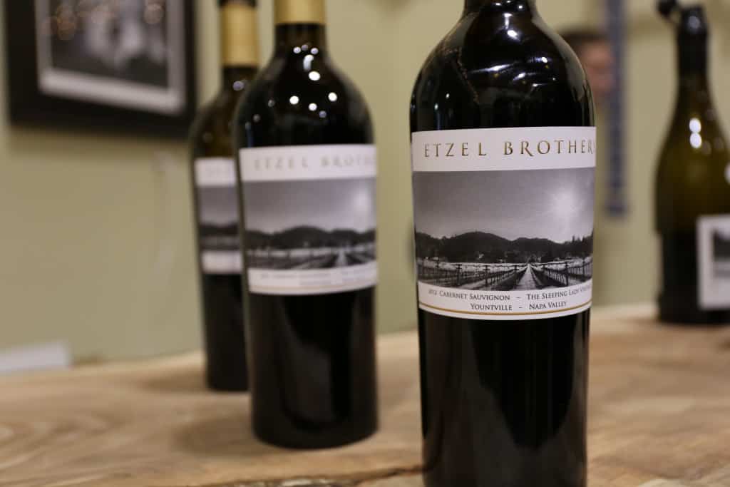 The two Etzel brothers, sons of Beaux Frères co-founder Michael G. Etzel, collaborate on a few labels, including this Napa Valley Cabernet. It holds great promise, though you may be prosecuted for opening this young.