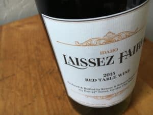 2015 Laissez Faire Red Table Wine by Cinder
