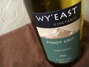 2014 Wy'east Pinot Gris Estate Grown